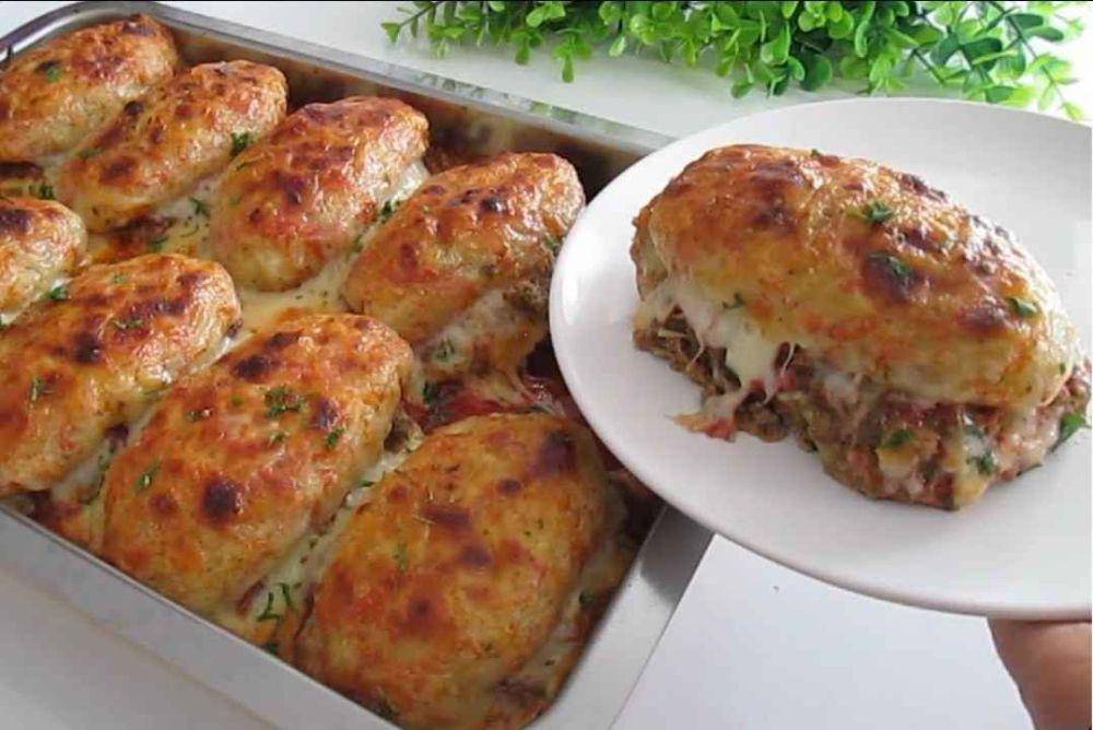 ilustrasi cheesy potato meatballs (youtube.com/Enfes Yemek Tarifleri)