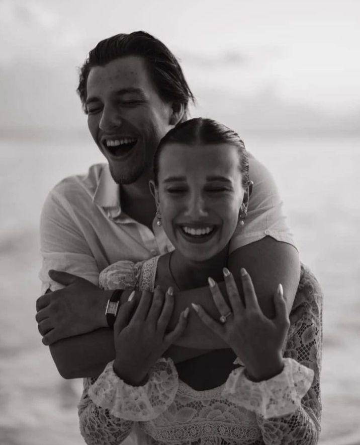 potret Jake Bongiovi dan Millie Bobby Brown (instagram.com/milliebobbybrown)