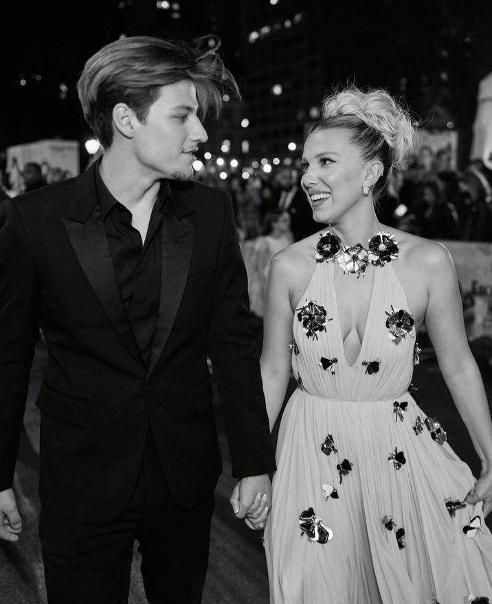 potret Jake Bongiovi dan Millie Bobby Brown (instagram.com/milliebobbybrown)