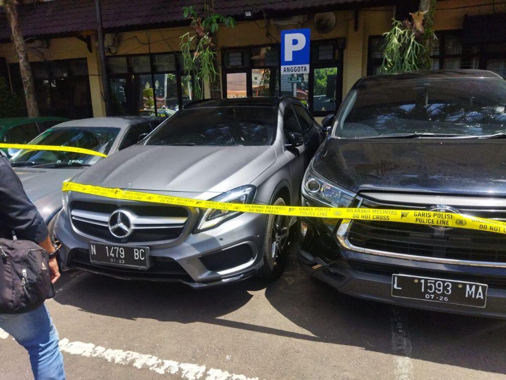 Mobil Mercy Wahyu Kenzo Senilai Rp1 Miliar Disita Polisi