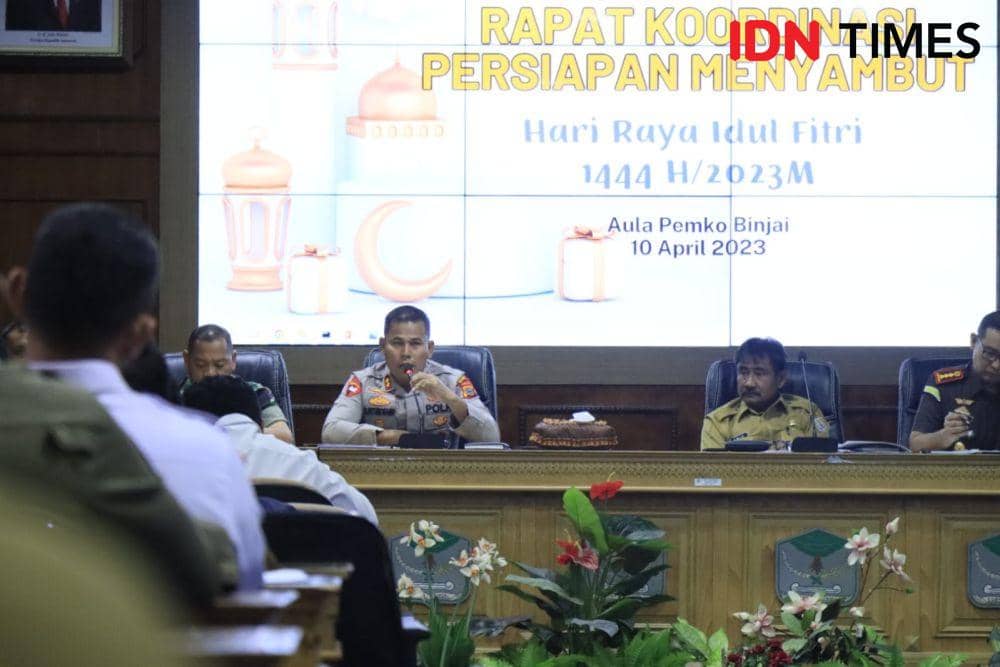 Idul Fitri, Polisi Siagakan 166 Personel di Setiap Titik Rawan Binjai