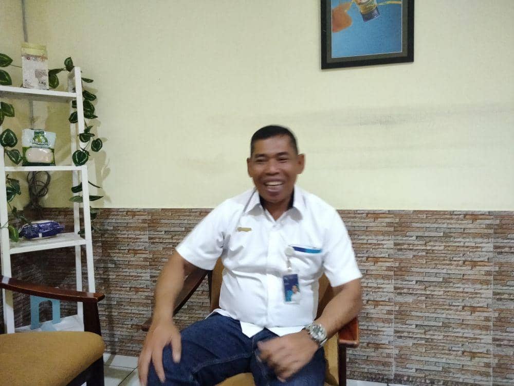 Kepala Cabang Bulog Lotim Muhammad Hanafi