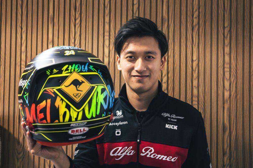 pembalap Alfa Romeo Guanyu Zhou (formula1.com)