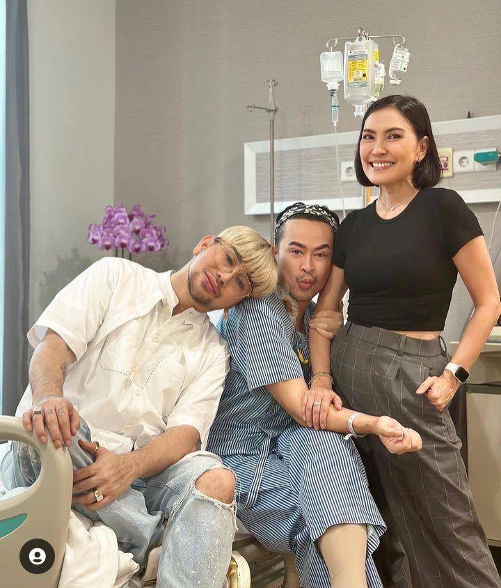 Dave operasi jantung (Instagram.com/carendelano)