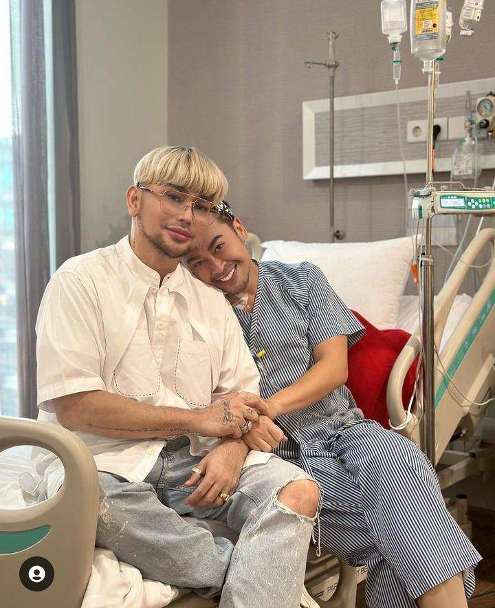 Dave operasi jantung (Instagram.com/carendelano)