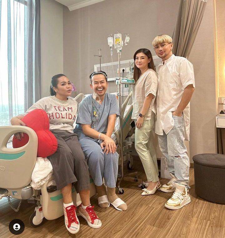 Dave operasi jantung (Instagram.com/carendelano)