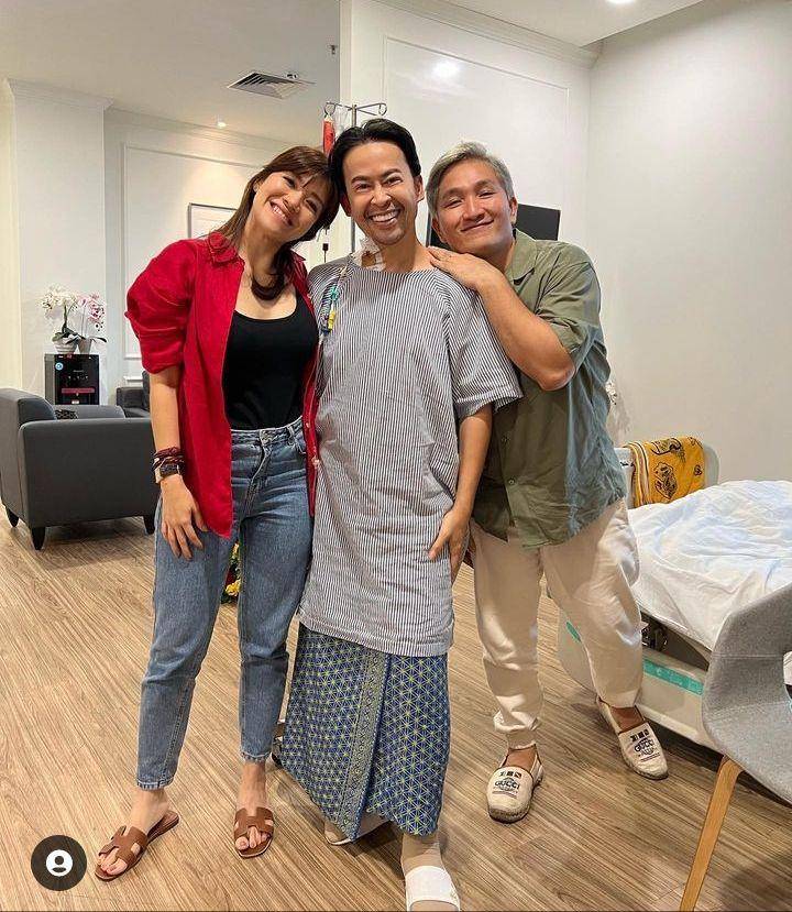 Dave operasi jantung (Instagram.com/jeffrythung)