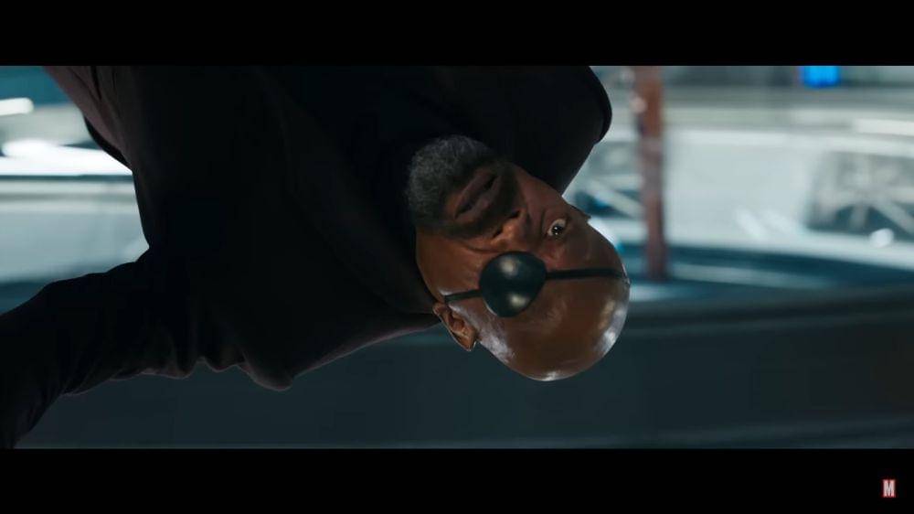 Nick Fury di The Marvels. (Dok. Marvel Studio/The Marvels)