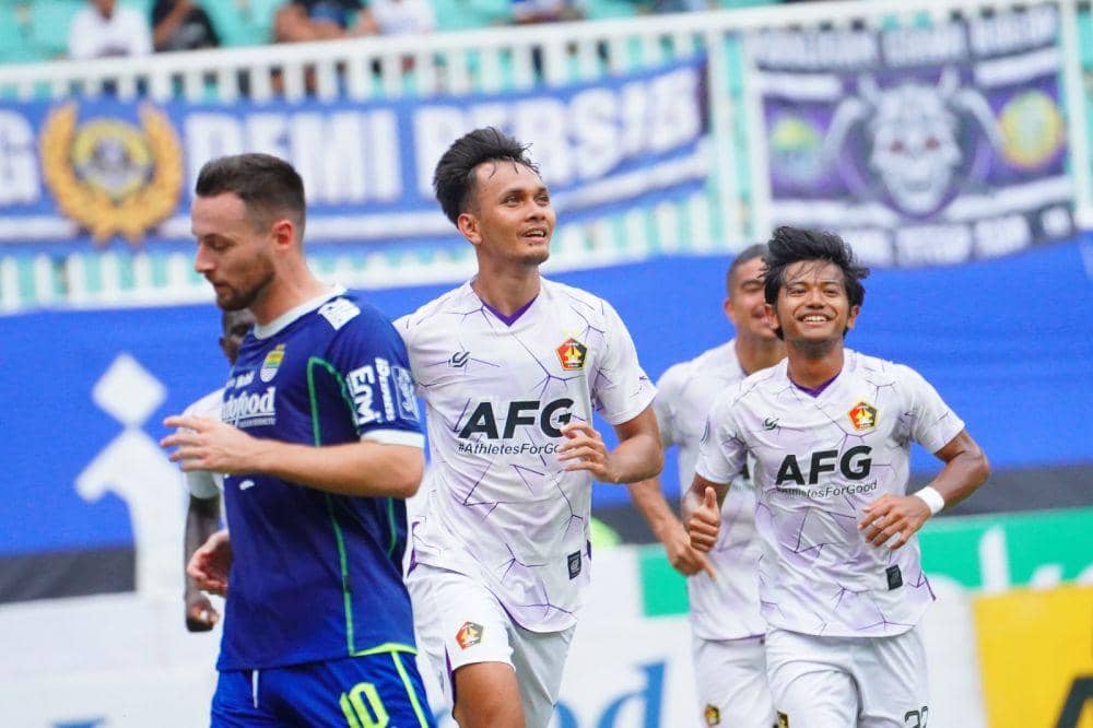 Hamra Hehanusa saat bermain di Persik Kediri. IDN Times/ istimewa