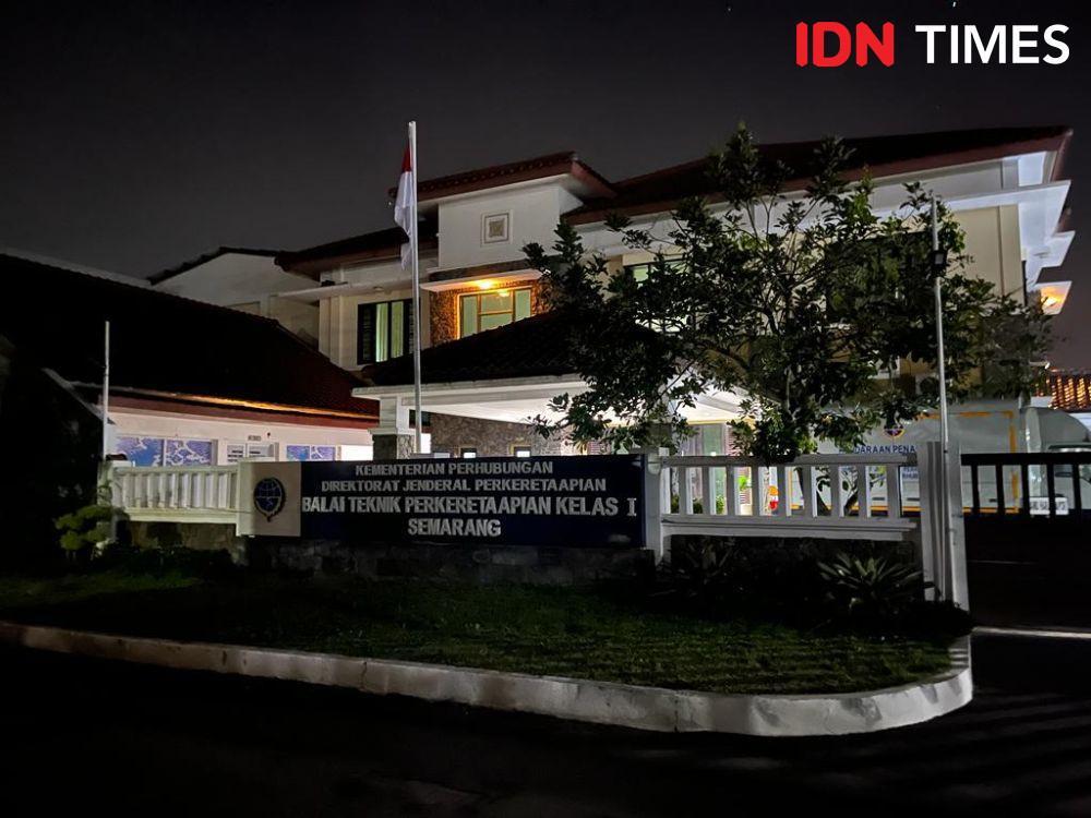Pasca OTT KPK, Kantor Balai Perkeretaapian DJKA Semarang Sepi