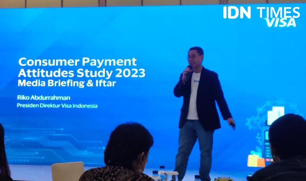 Survei Visa: 2 dari 3 Masyarakat RI Bersiap Tinggalkan Uang Tunai