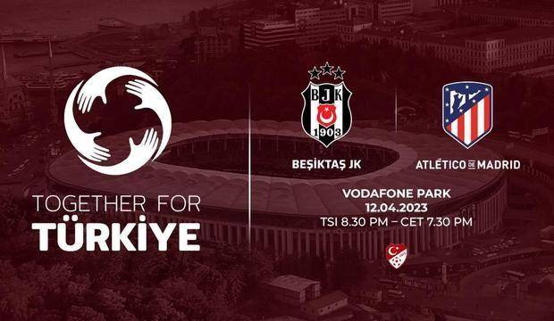 Laga amal antara Atletico Madrid melawan Besiktas JK (dok.LaLiga)
