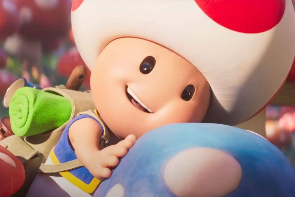 Toad dalam film The Mario Bros. Movie (dok. Illumination/The Super Mario Bros. Movie)