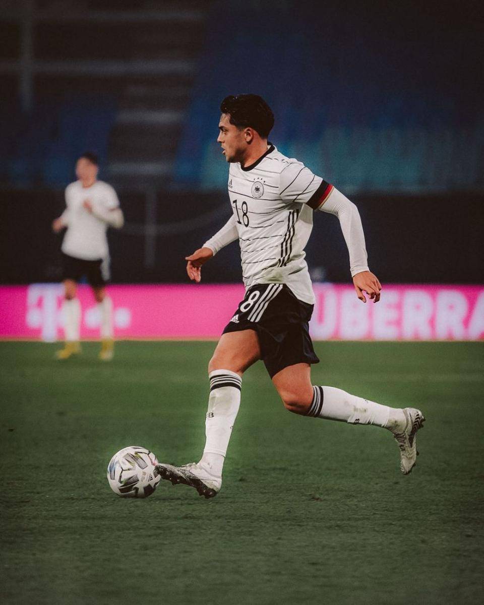 Nadiem Amiri saat berseragam Timnas Jerman. (instagram.com/nadiemamiri18)