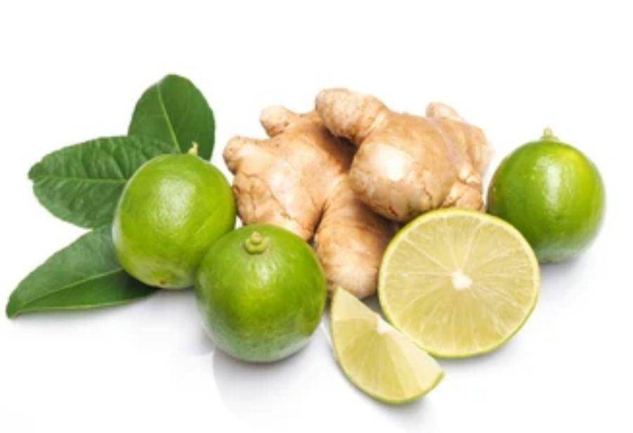 daun jeruk dan jahe (shutterstock.com/Kittima05)