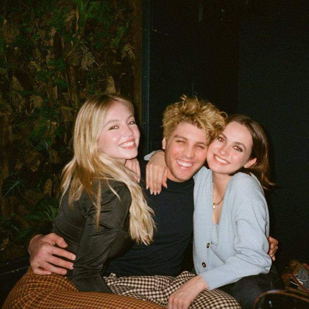 Sydney Sweeney, Maude Apatow dan Lukas Gage (instagram.com/lukasgage)