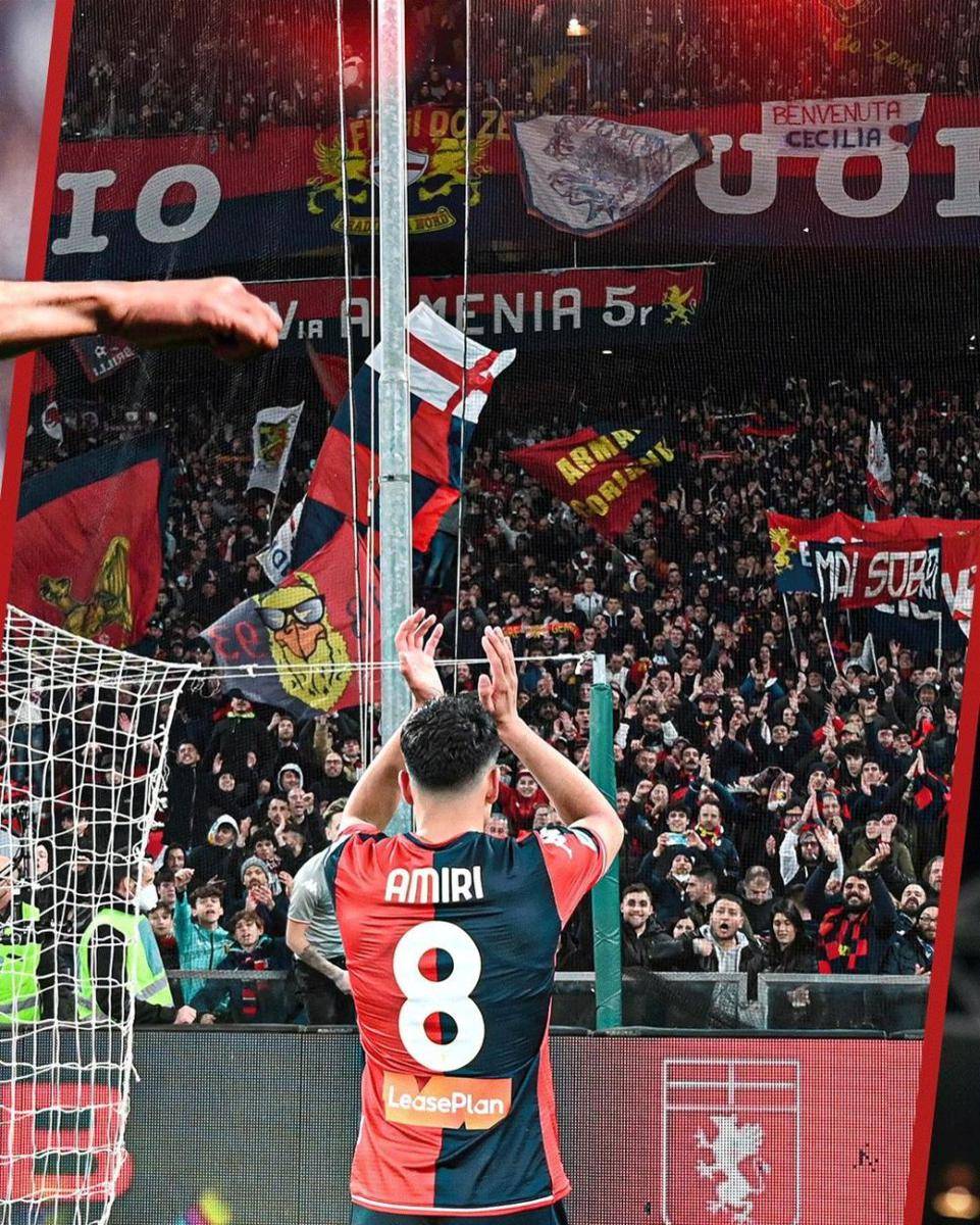 Nadiem Amiri saat berseragam Genoa. (instagram.com/nadiemamiri18)