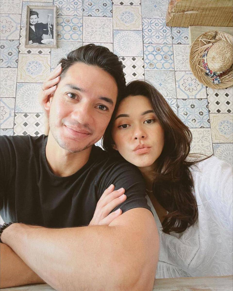 potret Nana Mirdad dan Andrew White (instagram.com/nanamirdad_)
