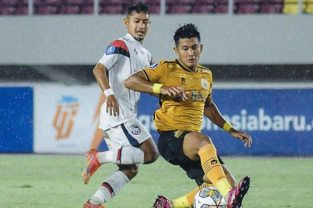 Arema FC saat menghadapi Bhayangkara FC di putaran pertama Liga 1 2022/2023. (instagram.com/aremafcofficial)