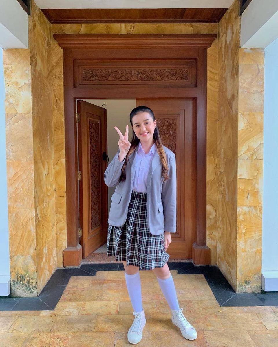 Potret manis Virza Oreel ketika syuting sinetron "Bidadari Surgamu" (instagram.com/virza_oreel)