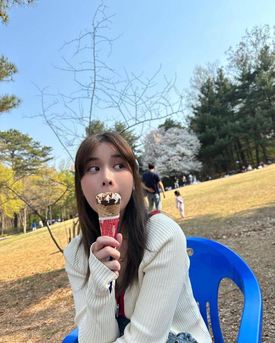 potret Kao Supassara berlibur di Korea (instagram.com/supassra_sp)