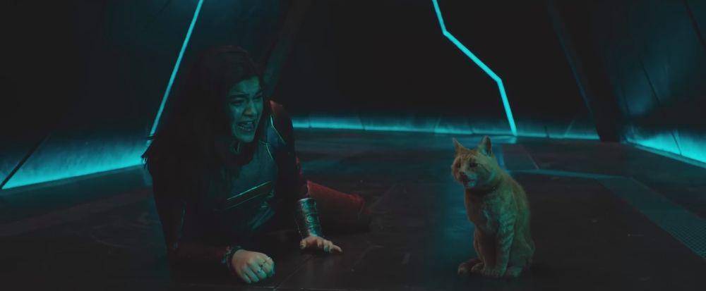 Kamala Khan dan Goose di The Marvels (dok. Marvel/The Marvels)