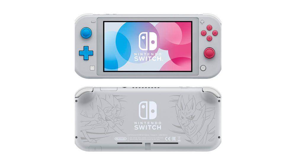 Nintendo Switch Lite – Pokemon Sword & Shield (dok. Nintendo)