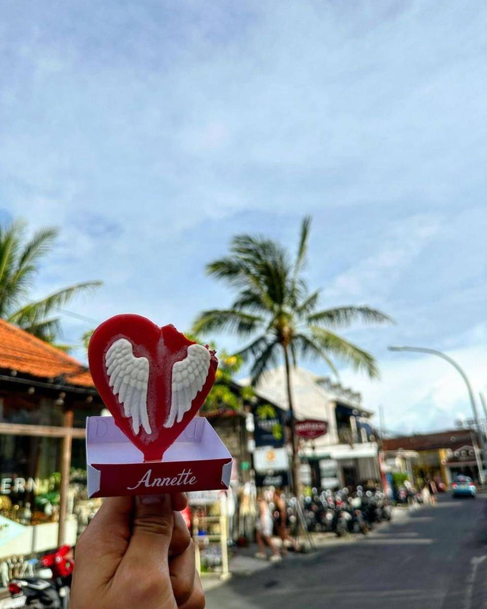 postingan Instagram Ahn Bo Hyun liburan di Bali (instagram.com/bohyunahn)