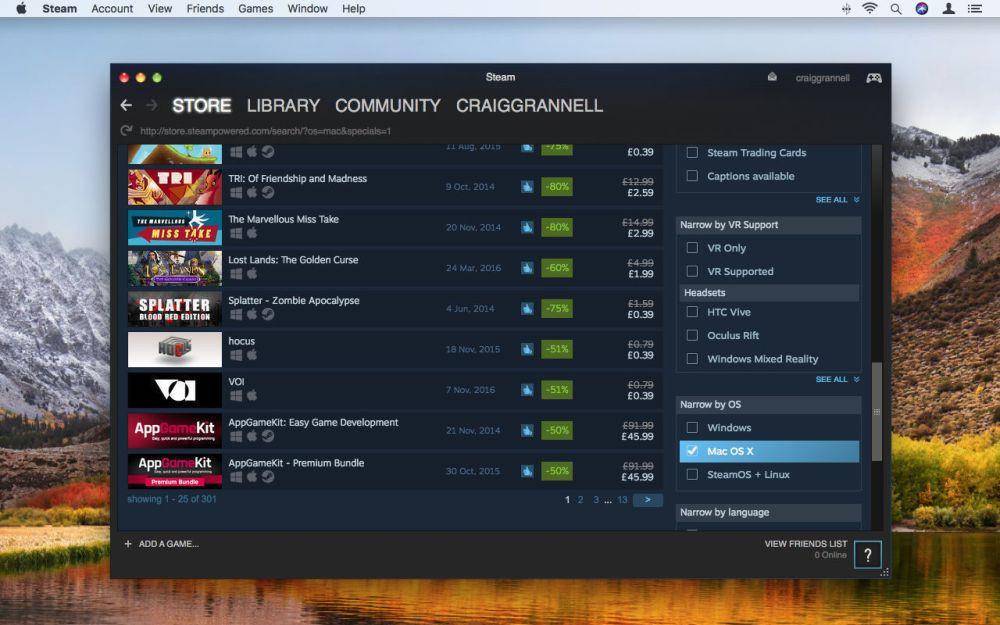 Steam (dok. Valve)