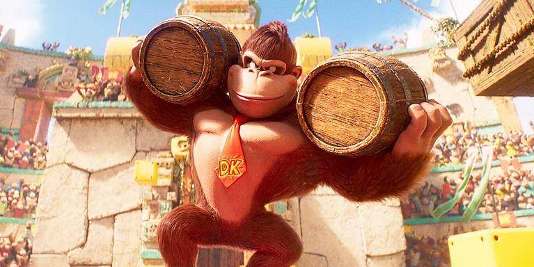 Donkey Kong dalam film The Super Mario Bros. Movie (dok. Illumination/The Super Mario Bros. Movie)