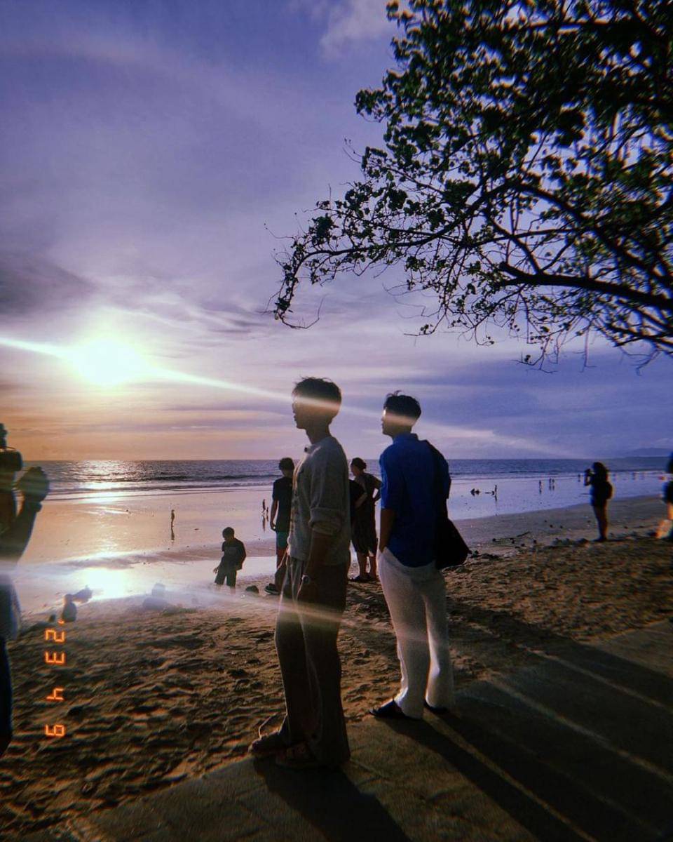 postingan Instagram Ahn Bo Hyun liburan di Bali (instagram.com/bohyunahn)