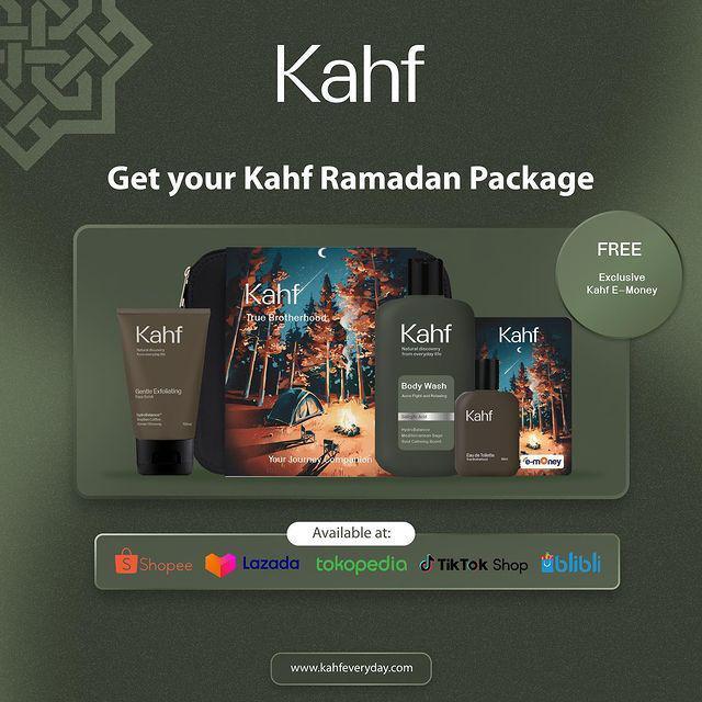Rekomendasi Paket Hampers Skincare dan Produk Grooming Pria Untuk Lebaran (Instagram.com/kahfeveryday)