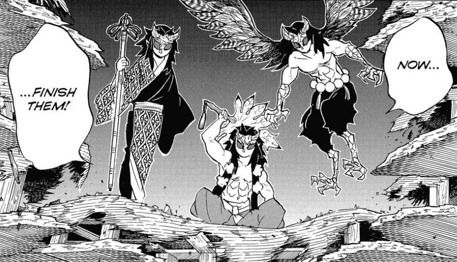 Klon Hantengu (dok. Shueisha/ Kimetsu no Yaiba)