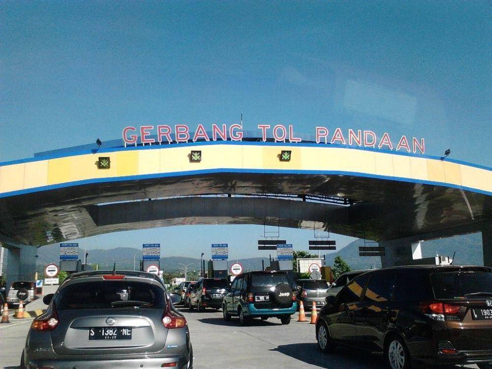 Ilustrasi gerbang tol Pandaan (setkab.go.id)