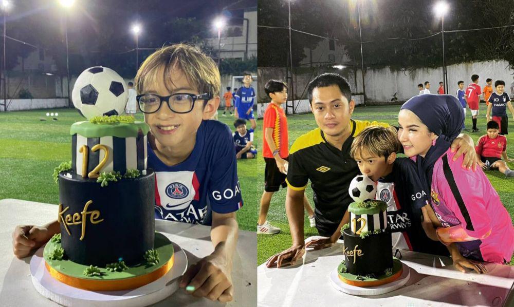 10 Kejutan Ultah Ke-12 Keefe Anak Ferry Ardiansyah, Kumpul Keluarga!