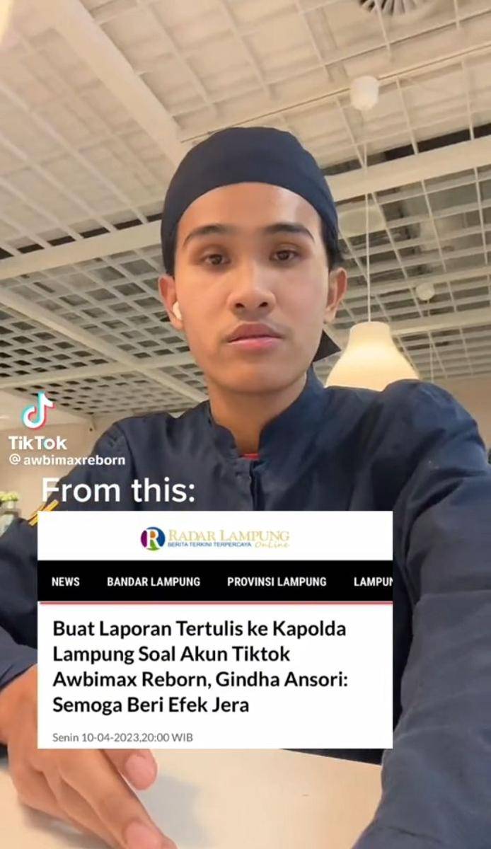 potret Bima (tiktok.com/awbimaxreborn)