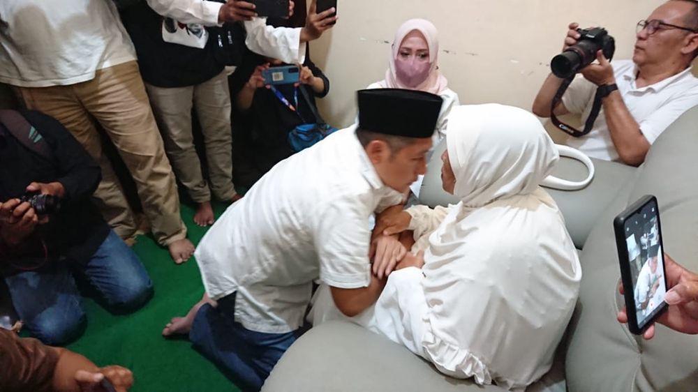 Pulang ke Blitar, Anas Urbaningrum Meminta Doa Restu