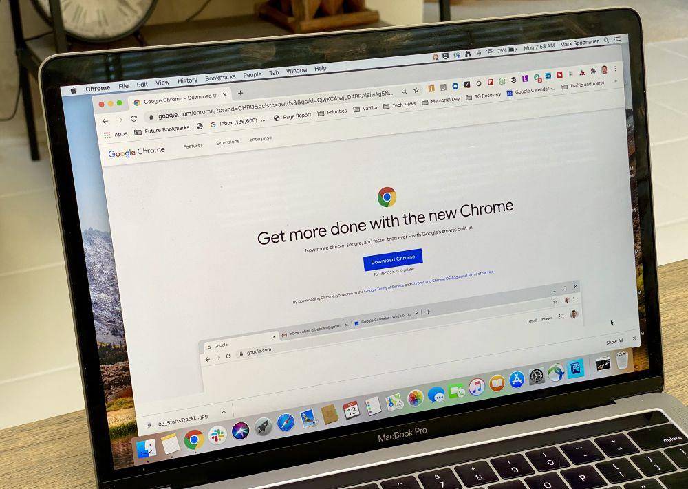 Google Chrome di MacBook (dok. Tom's Guide)