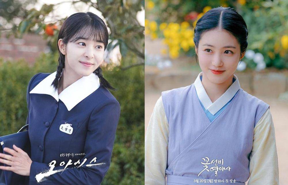 Seol In Ah di drama Oasis (instagram.com/kbsdrama) | Shin Ye Eun di drama The Secret Romantic Guesthouse (instagram.com/sbsdrama.official)