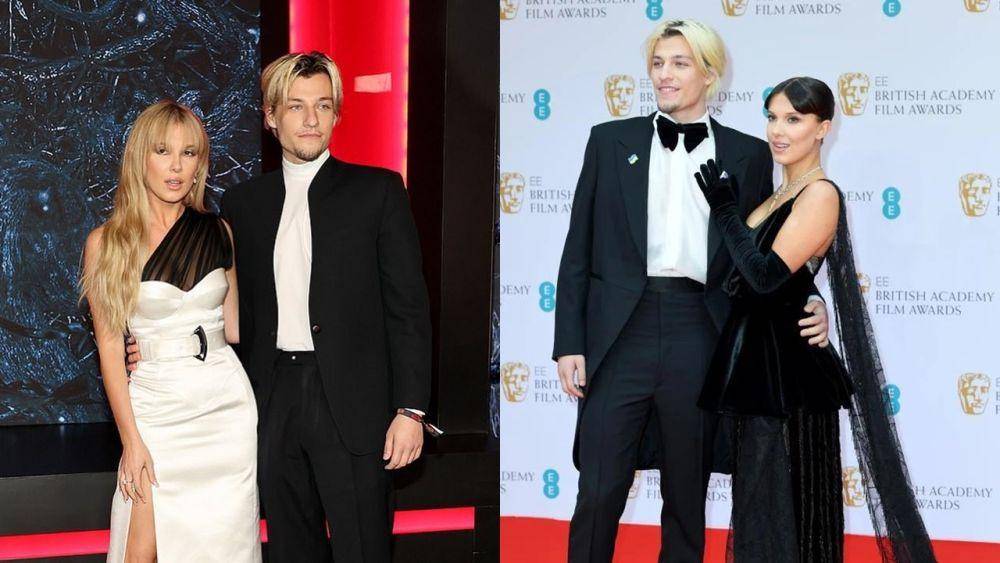 Millie dan Jake saat menghadiri ajang penghargaan (instagram.com/jakebongiovi | instagram.com/milliebobbybrown)