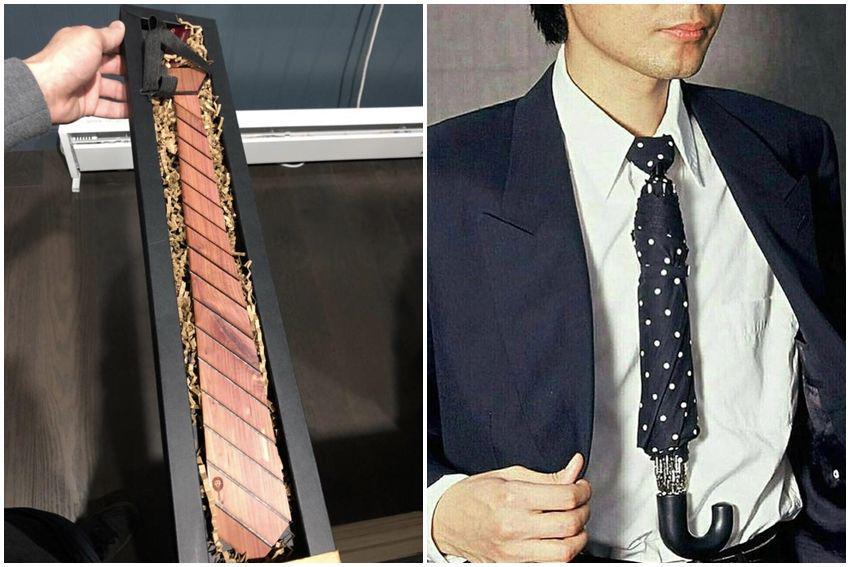 10 Potret Desain Dasi Paling Nyeleneh, Ada Dasi dari Kayu!