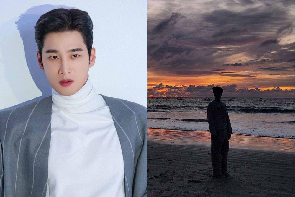 potret Ahn Bo Hyun | postingan Instagram Ahn Bo Hyun liburan di Bali (instagram.com/bohyunahn)