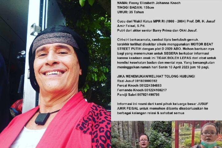 Kronologi Hilangnya Anak Barry Prima, Terakhir Terlihat di Cikole