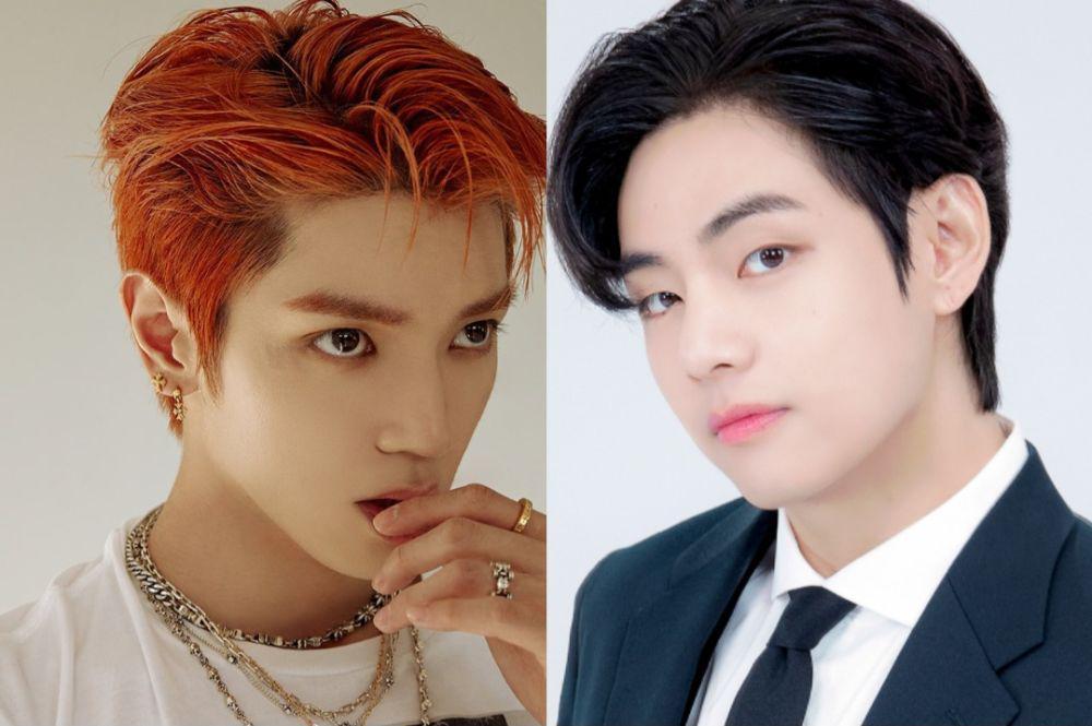 Taeyong NCT dan V BTS (instagram.com/nct127 | weverse.io)