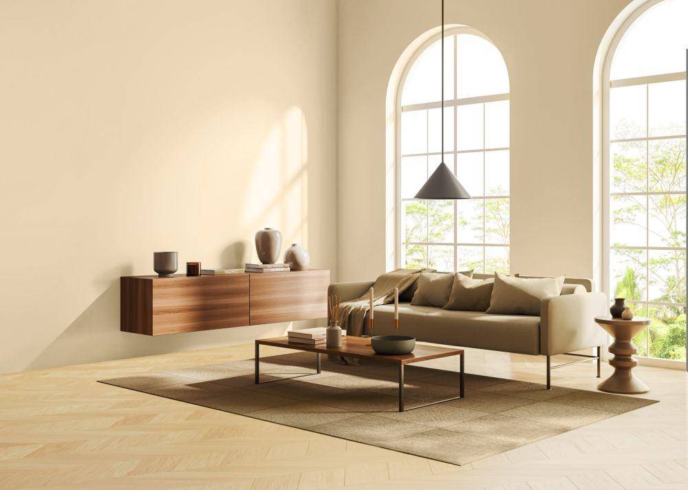 Pilihan warna warm untuk ruang keluarga (Dok. Nippon Paint)
