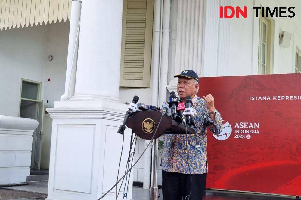 Menteri PUPR, Basuki Hadimuljono (IDN Times/Ilman Nafi'an)