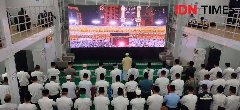 peringatan Nuzulul Quran di mana Imam Besar Masjid Istiqlal Nasaruddin Umar akan memberikan tausiah di Kaltim, Kamis (13/4/2023). (IDN Times/Hilmansyah)