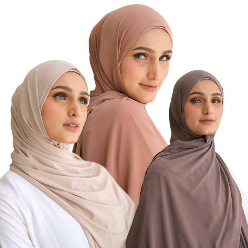 pasmina bahan jersey (tokopedia.com/hatishopy)