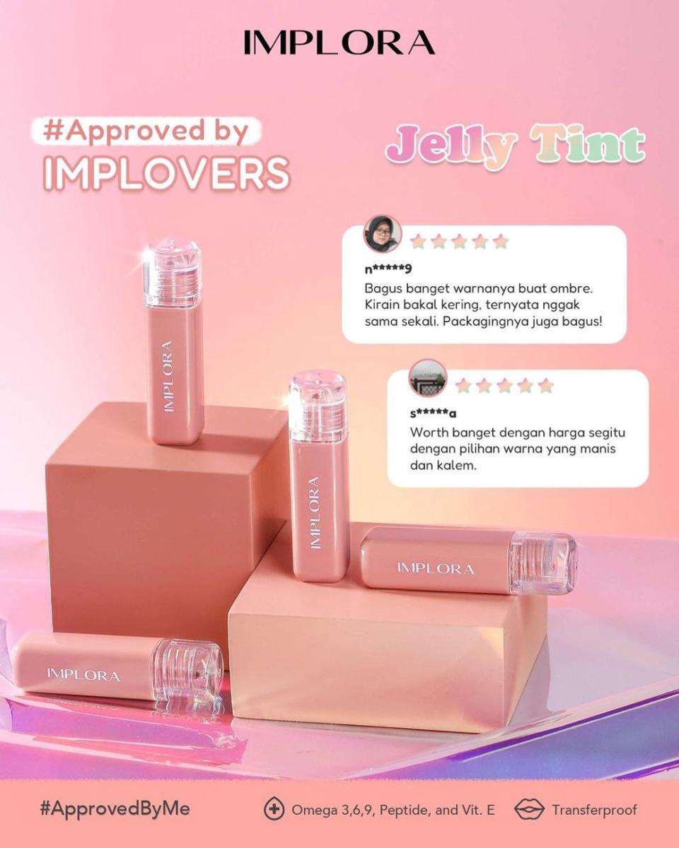 Implora Jelly Tint (instagram.com/imploracosmetics)
