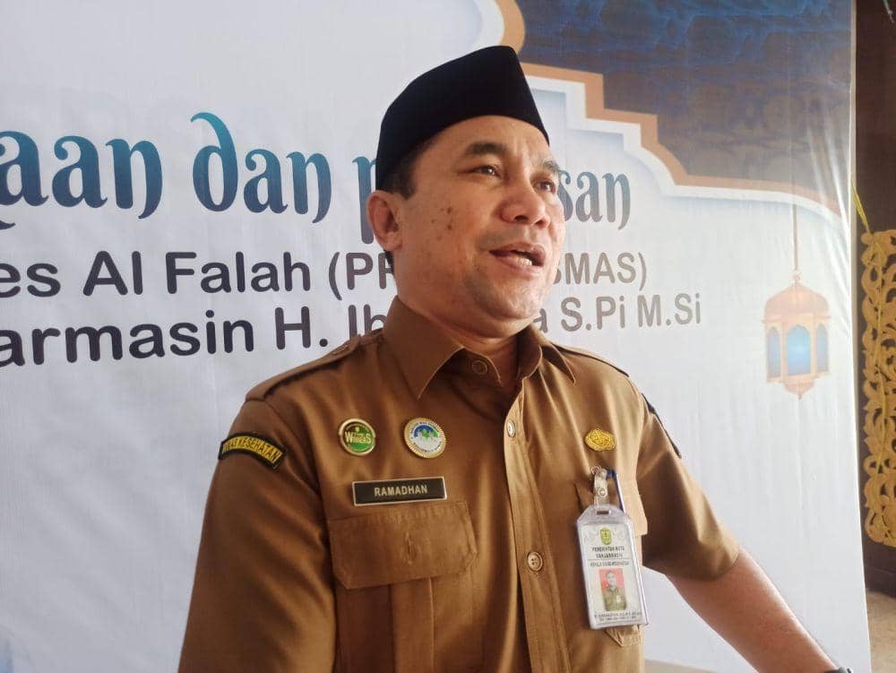 Kadinkes Kota Banjarmasin, M Ramadhan.